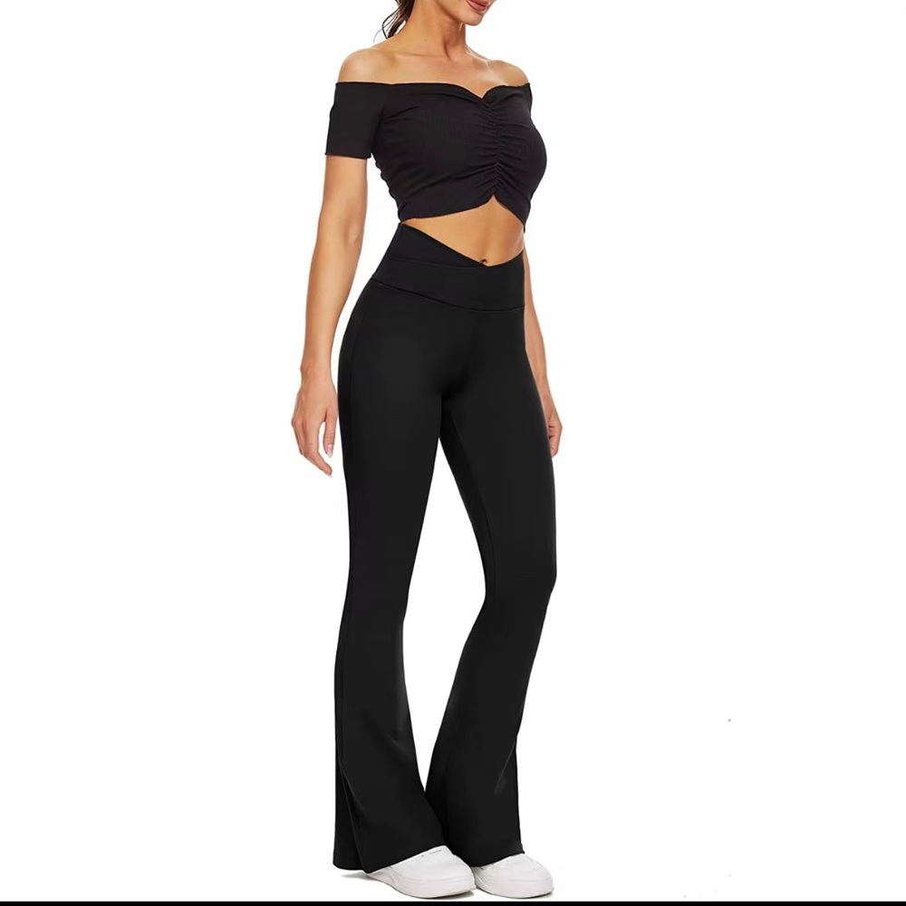 Black Women's Flared Pants